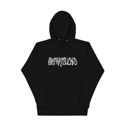 EMBROIDERED BRAND NAME HOODIE
